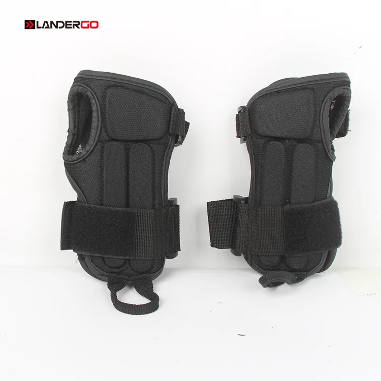 Ski Gloves Extended Wrist Palms Protection Roller Skating Hard Gauntlets Adjustable Skateboard Gauntlets Support