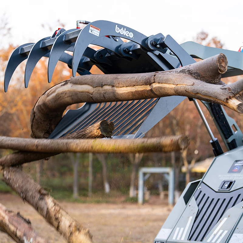 Boleo CE EPA Approved Full-hydraulic Mini Skid Steer Crawler Mucking Loader In Mining Mucking