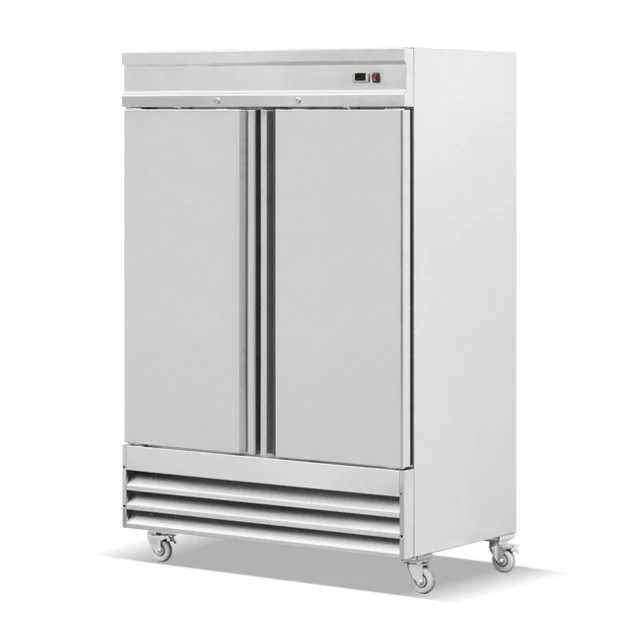 Commercial Double-door Upright Freezer/Used Blast Freezer/Commercial Fast Freezer For Sale BN-UC1300F2