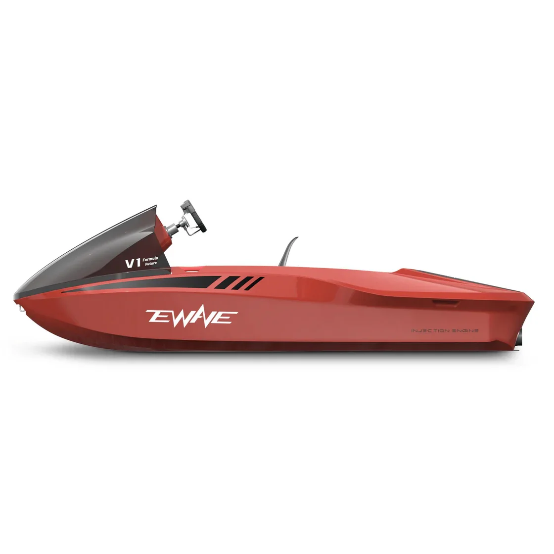 EWAVE 48v Safe Motor Lake E Surf High Speed Pontoon 2 Person Adult Bumper Trade Pedal Kart Kids Jet Small Mini Electric Boat