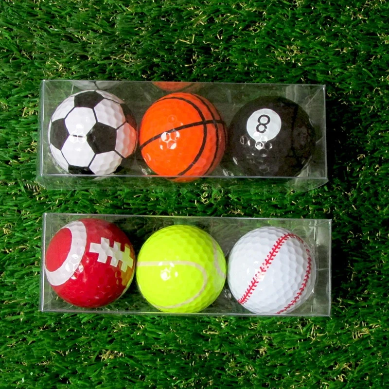 Customized golf gift sets ,Basketball,Football,Volleyball,Tennis, Baseball sports Golf Balls