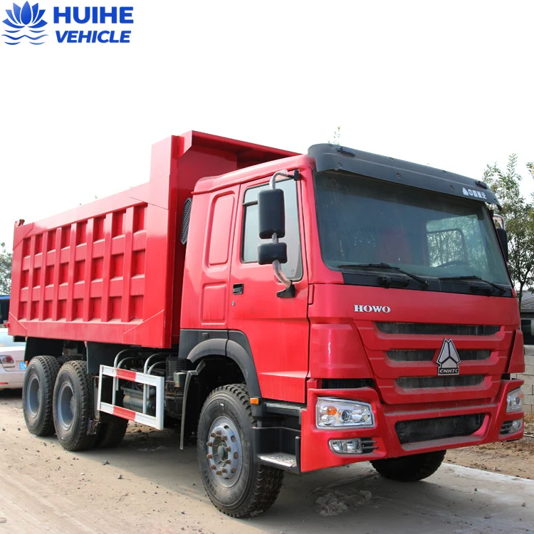 Китайские самосвалы Sinotruck Howo 10 тонн, 10 колес 6x4, б/у самосвал 336hp