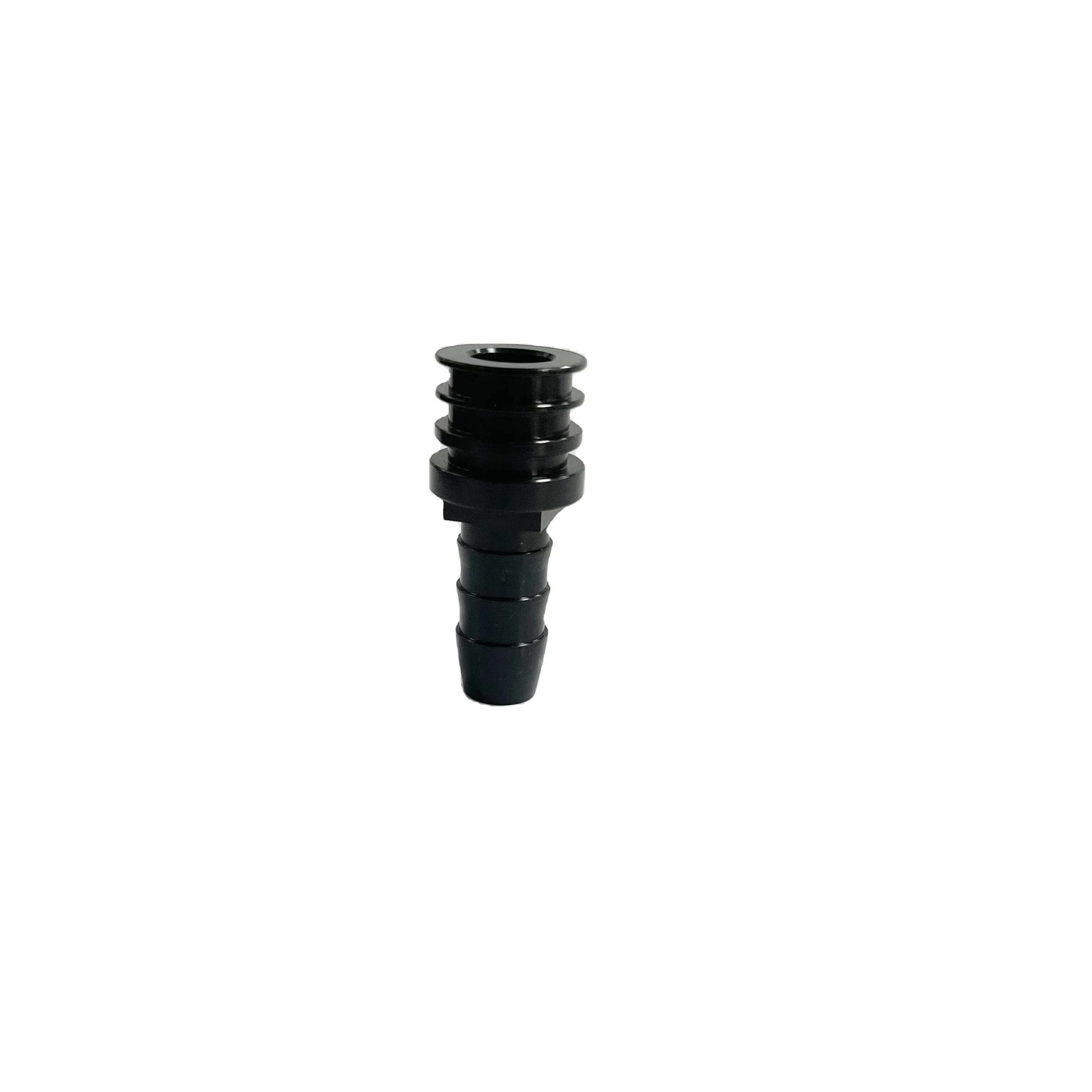 CNC lathe processing for aluminum accessories Custom anodized surface treated connectors
