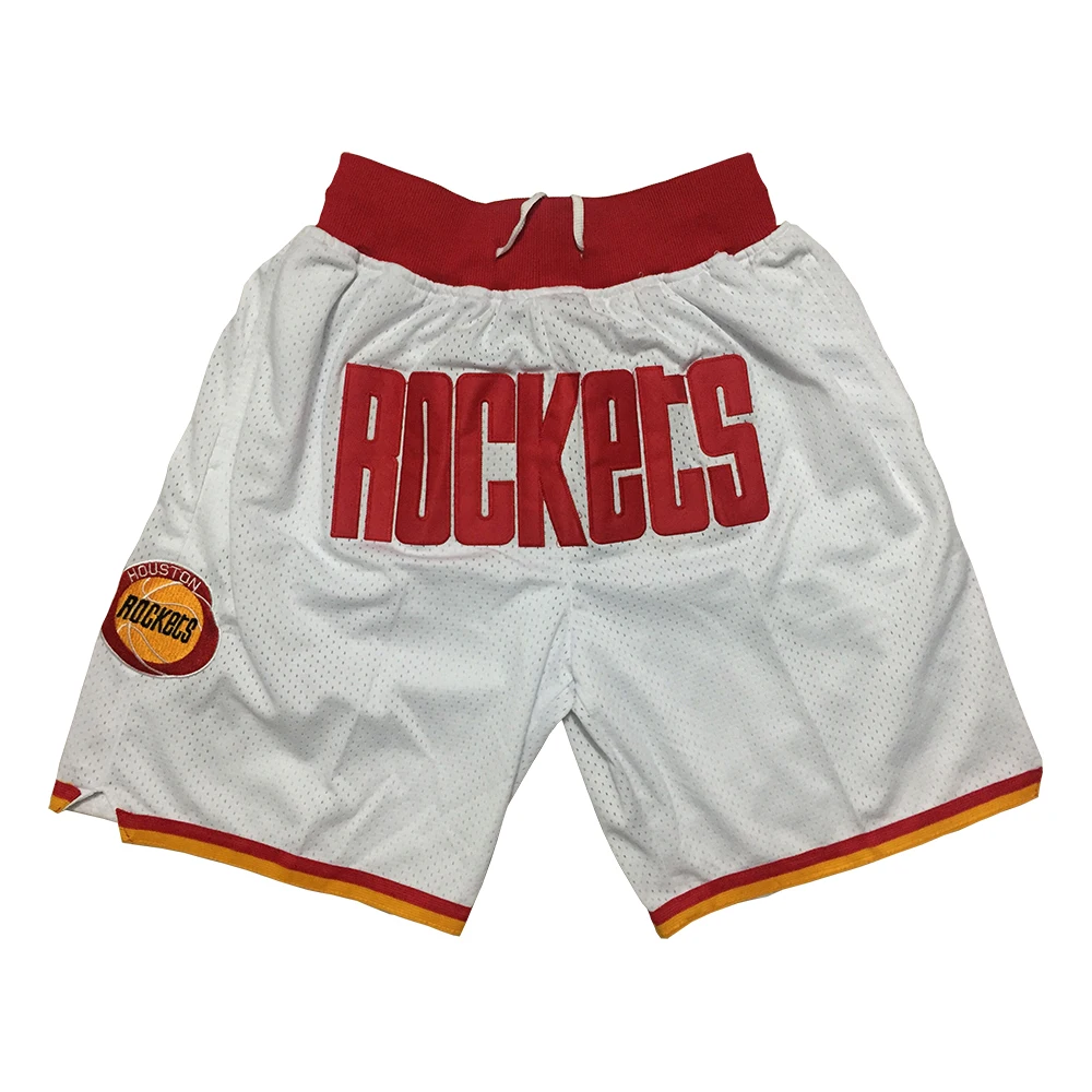 
Just Mens Don All Stars Basketball Shorts High Quality Pocket Embroidery Bulls Heat Magic Jerseys Sports Running Clothing 
