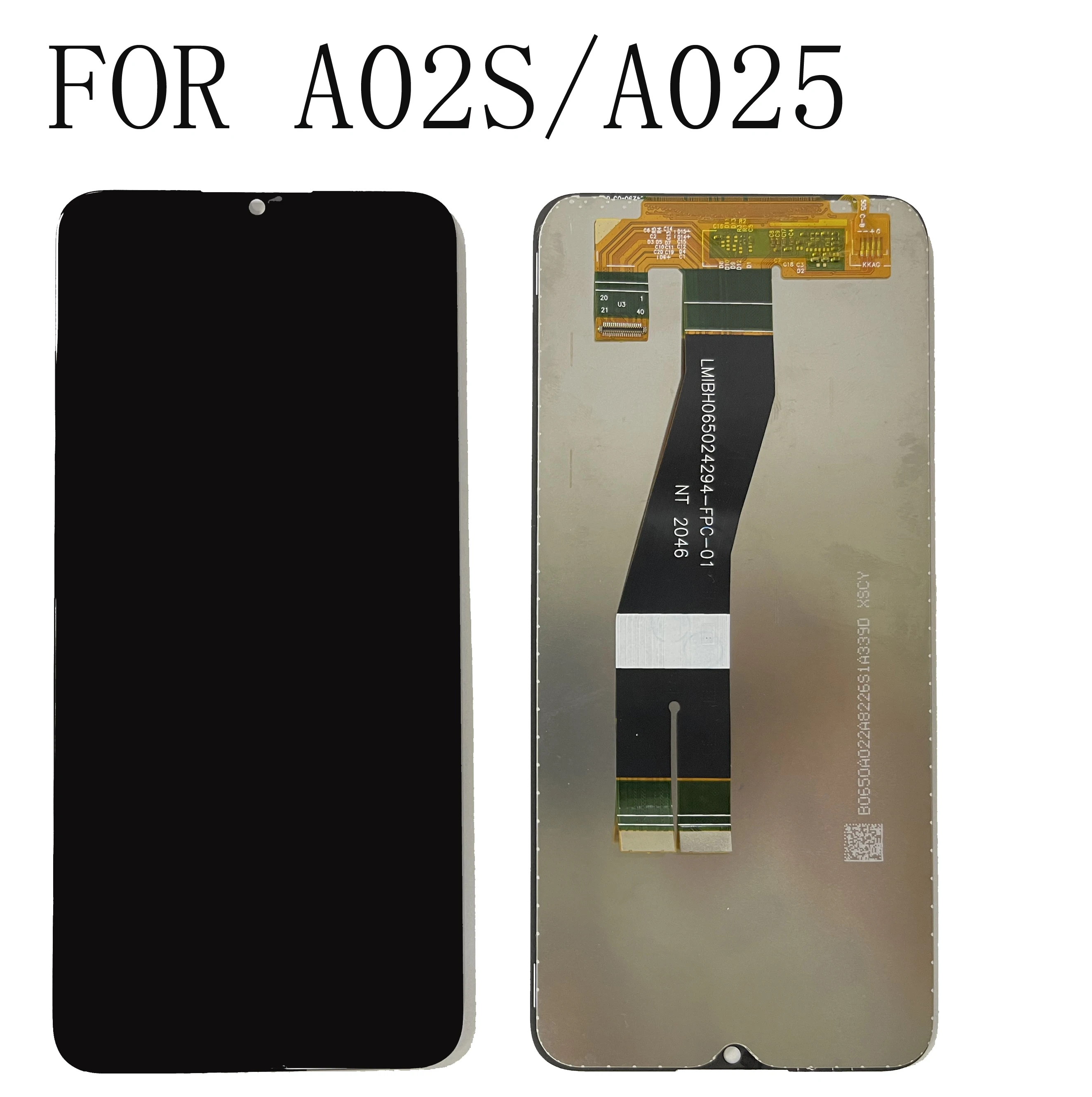 Горячая продажа замена мобильного телефона LCD для Samsung A02S A025 дисплей сенсорный