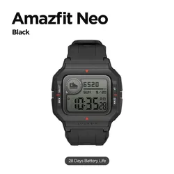 Global Version Xiaomi Amazfit Neo Smart Watch 5AM Waterproof Sports Modes Heart Rate Track Smartwatch
