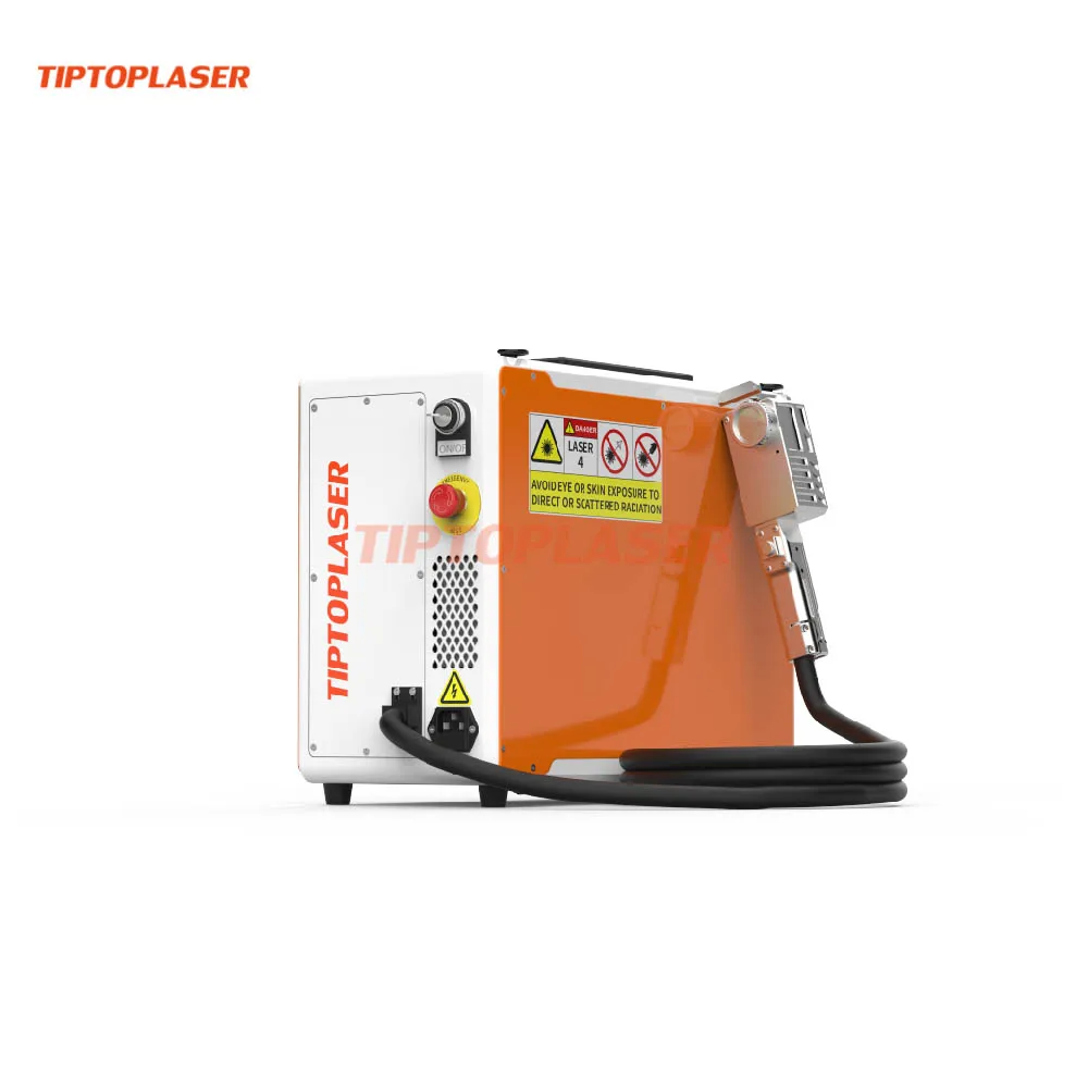 200w portable laser cleaning machine handheld metal rust remover industrial machines iron railings covered with paint restore