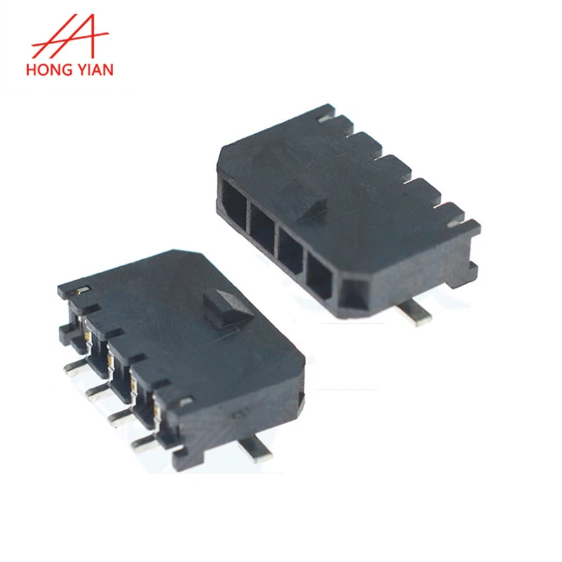 Molex 3.0mm Microfit SMD 3.0MM SMT Male PCB Wafer Connector Single Row 4 5 6 pin Automotive Electrical Micro fit Connector