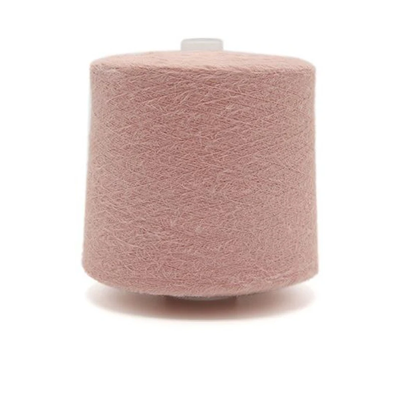 Hot Product 13NM Imitate Mink Hair 100% Nylon Fancy Feather Yarn for Knitting Sweaters