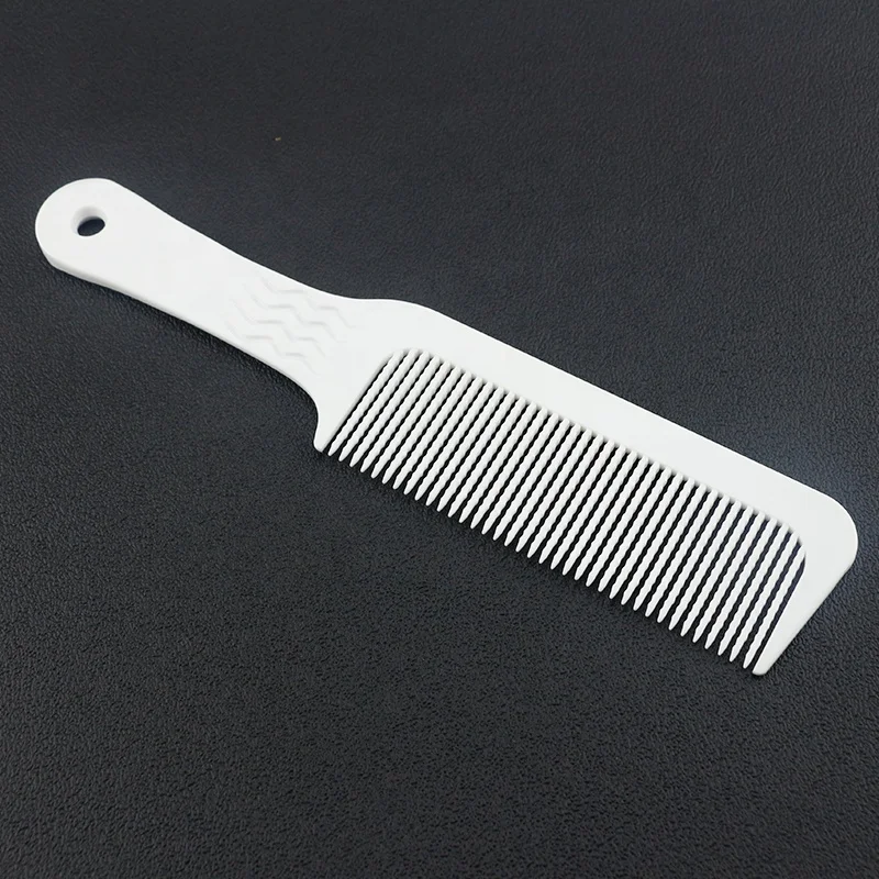 CestoMen Salon Tools Hair Accessories Men Hair Cutting Clipper Trimmer Comb Wave Teeth Level Cutting Plastic Barber Flattop Comb