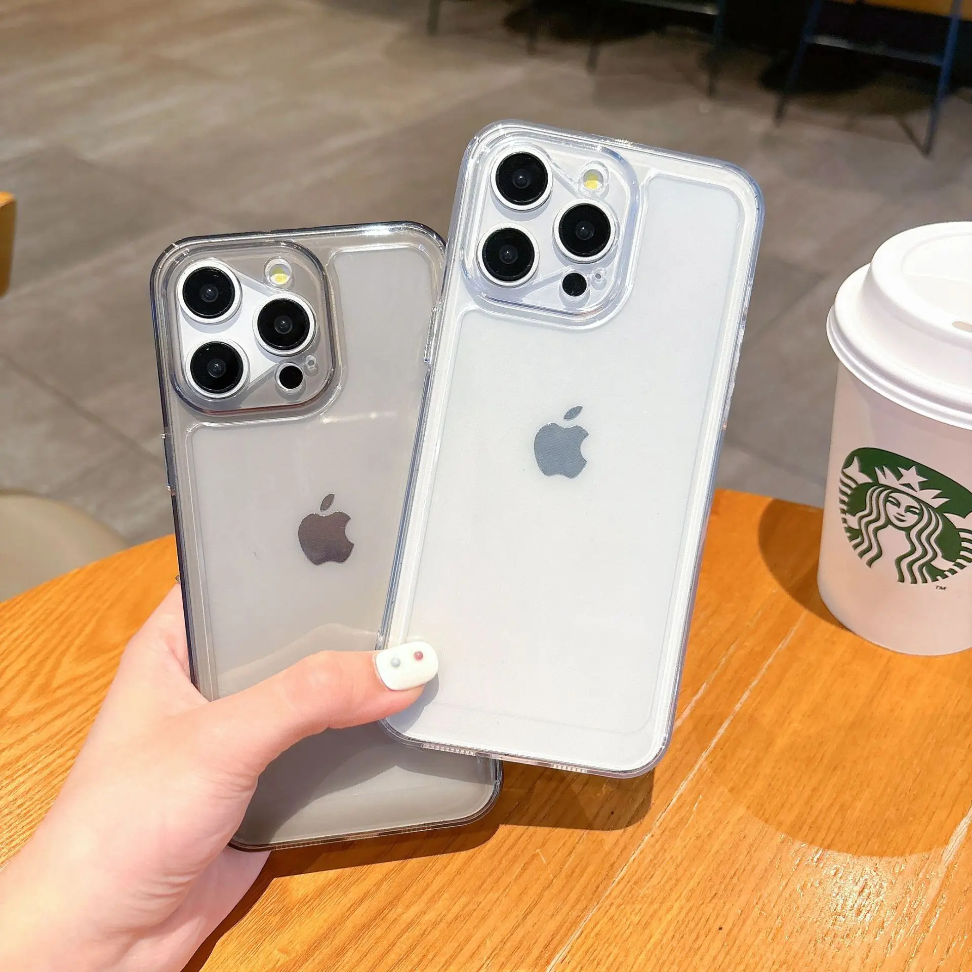 New Instant Change To iPhone 16 Design Phone Case For iPhone 15 14 Plus 13 12 Pro Max 11 Shockproof Soft TPU Bumper Clear Cover