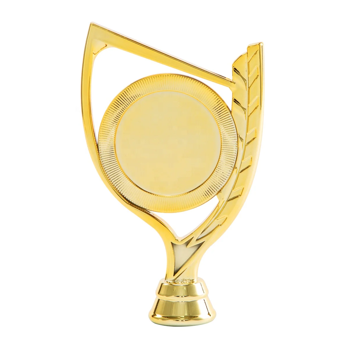 Деликатная на заказ оптовая цена круглая Трофейная часть для небольших футбольных трофеев награды и сувениры HP31