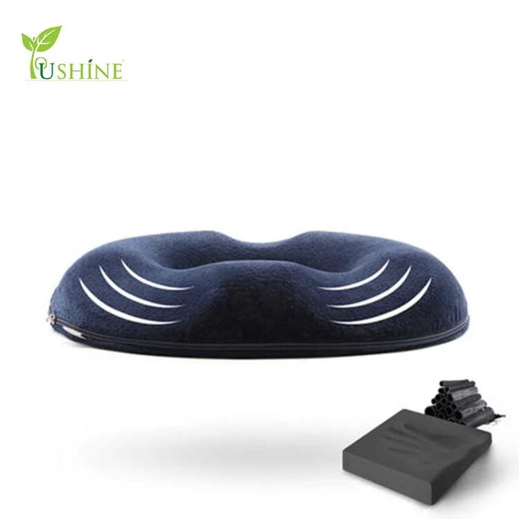 Best Selling Comfort Memory Foam Donut Blood Circulation Hemorrhoid Seat Cushion