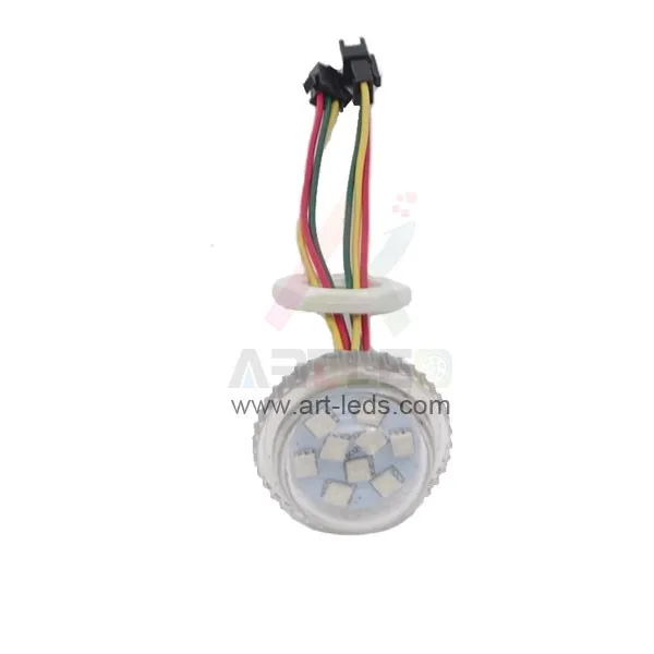 Rgb Pixel 60mm 18pcs Cabochon Led Turbo Lamps