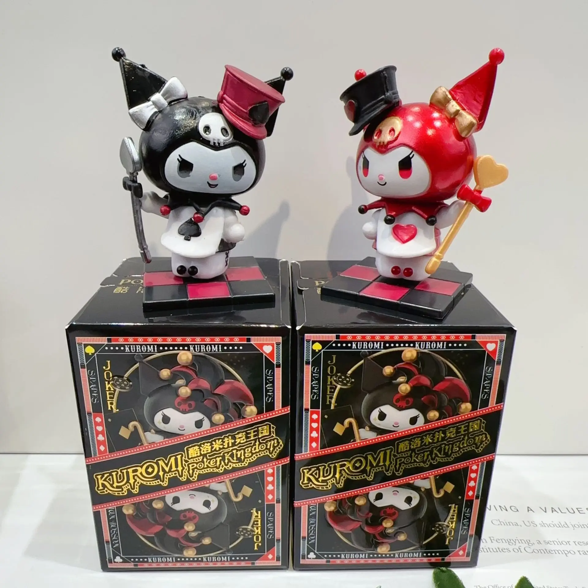 Kuromi Anime Figure Blind Box for Claw Machine Kawaii Cartoon Dolls Surprise Mystery Box Toys for Kid Gifts