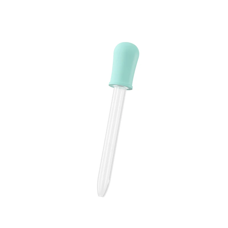 Free Sample Baby Feeding Pipettes Silicone PP 5ml Multi Color BPA Free Custom Medicine Feeder