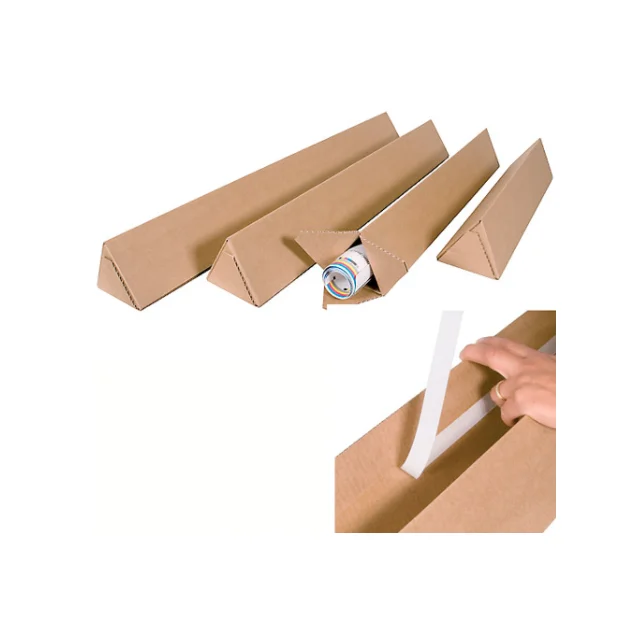 triangle packaging paper box corrugated box customized cardboard boxes