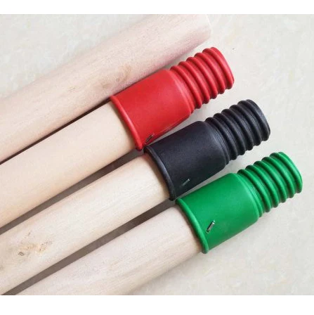 Manufacture Machine Making Cleaning Tools Products Natural PVC Coated Broom Wood Stick Handle For Mop Brush Shovel