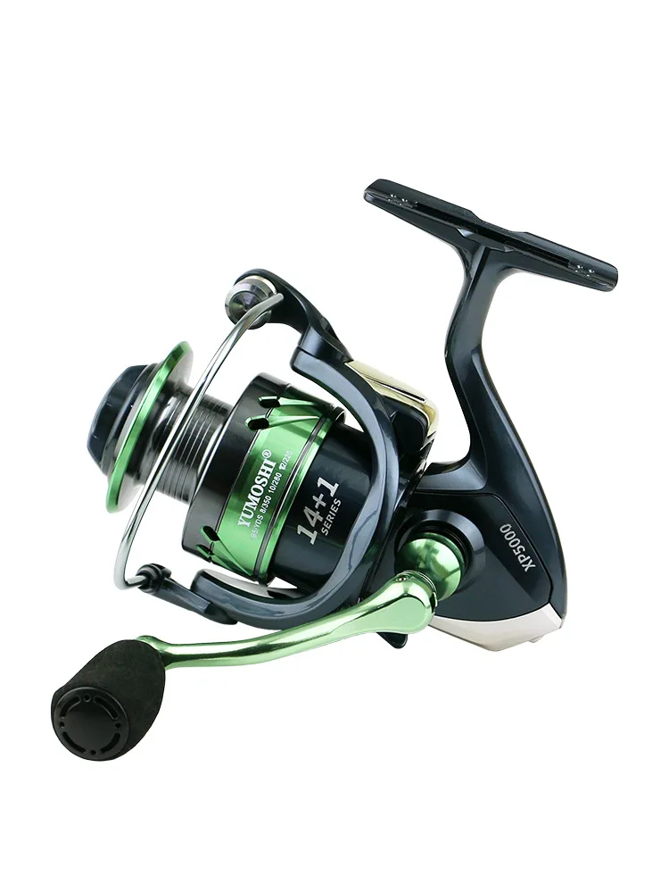 XP Series Full Metal Wire Cup Fishing reel  Fishing Reel Spinning  Gapless Sea Rod reel Metal Rocker Arm