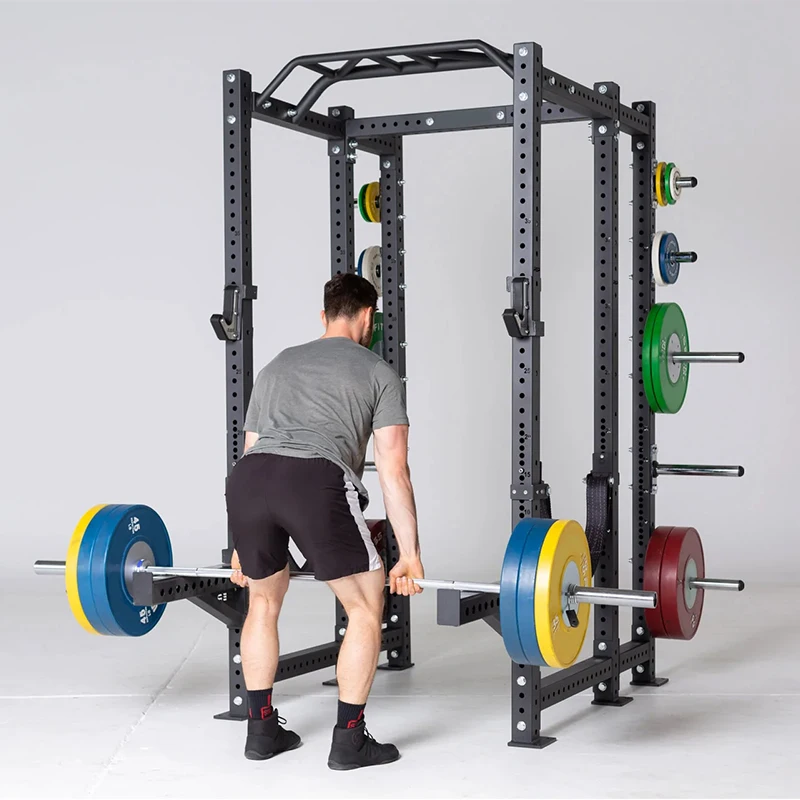 Rouser Fitness Multi Gym Functional Power Rack Builder strength machine Gym Equipment squat power Gym rack cage