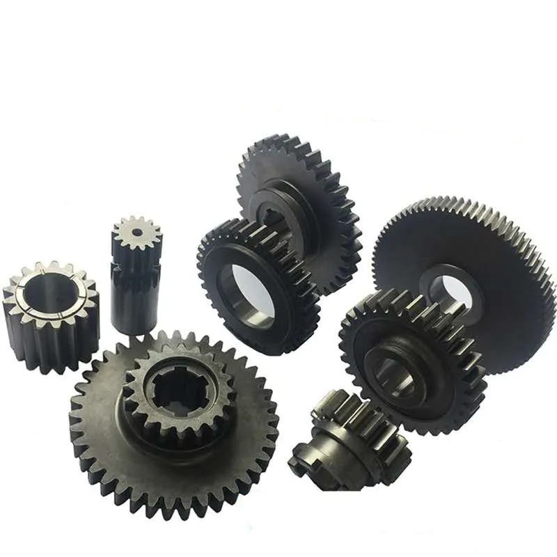 Заводское производство Китай точная обработка с ЧПУ Металлическая стальная приводная шестерня и прямозубчатая шестерня
