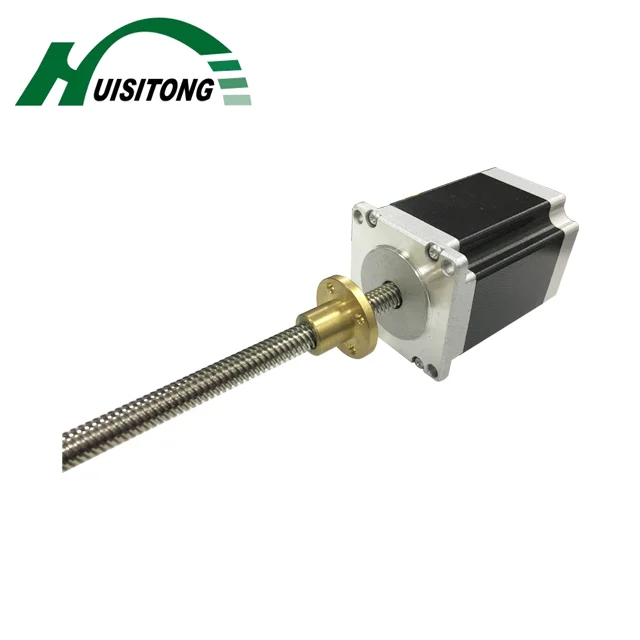Newly manufactured Nema 23 cordless shaft linear motor actuator 57 mm 1.8 degree stepper motor