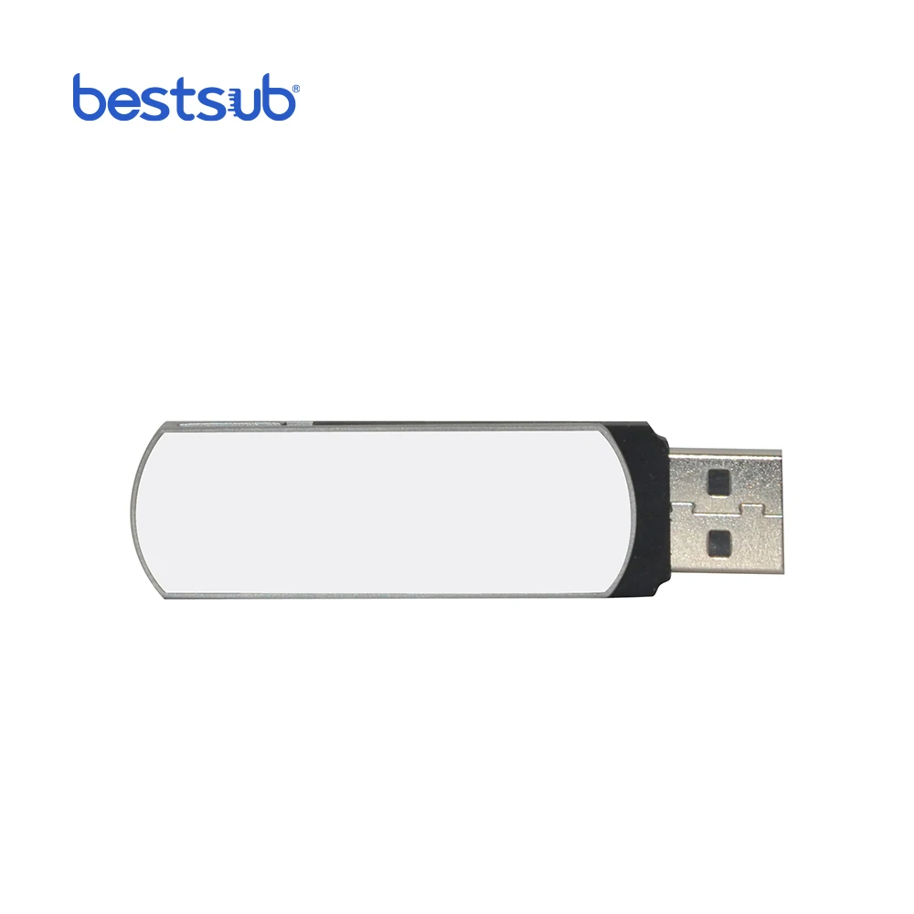 8G Metal Sublimation USB Flash Drive  (1.7*5.5*0.9cm)   MUP8