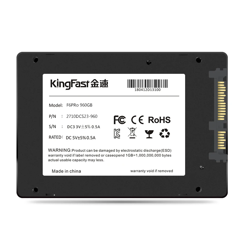 KingFast 2 5 дюйма SATA 3 120 ГБ 120g SATA3 SSD Внутренний твердотельный жесткий диск для ноутбука и