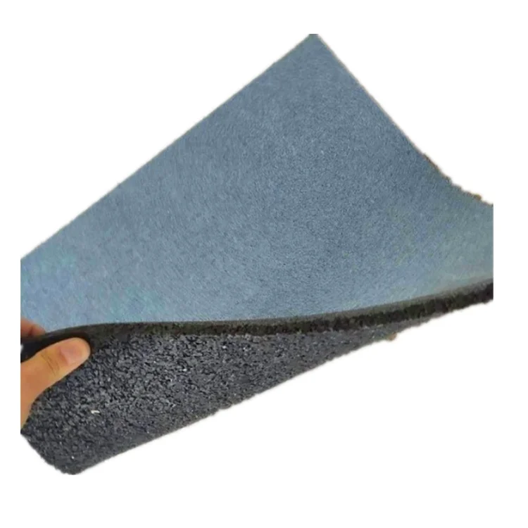 Натуральный переработанный водонепроницаемый резиновый коврик, напольный коврик для спортзала, резиновый галстук