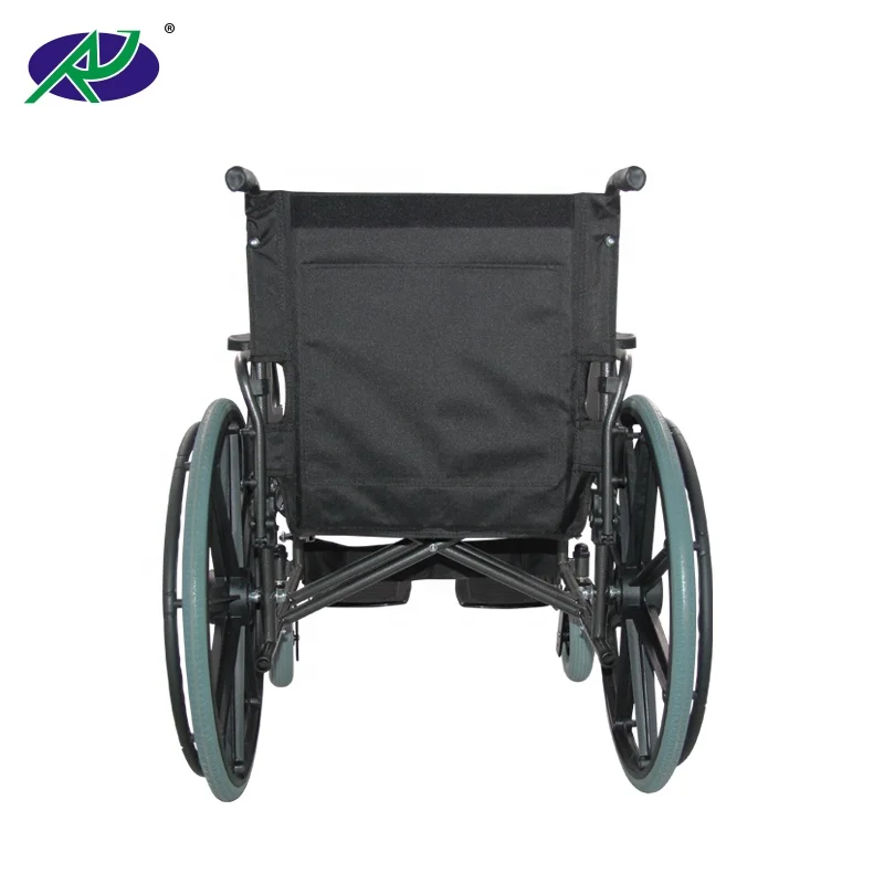 heavy weight width wheelchair Heavy Duty Steel Manual Wheelchair For Elderly