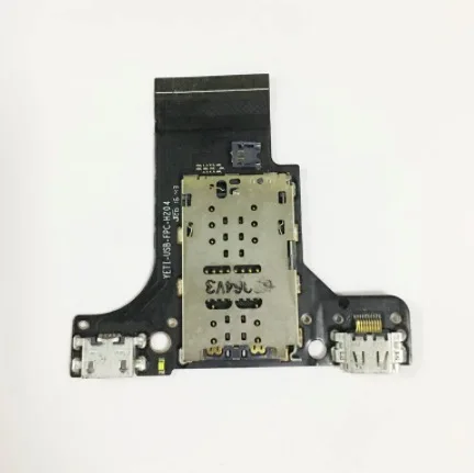 Зарядное устройство USB Джек док-плата с сим-картой гибкий кабель для Lenovo Yogabook YB1-X90F X91L порт зарядки плата + Sim карты планшетные части