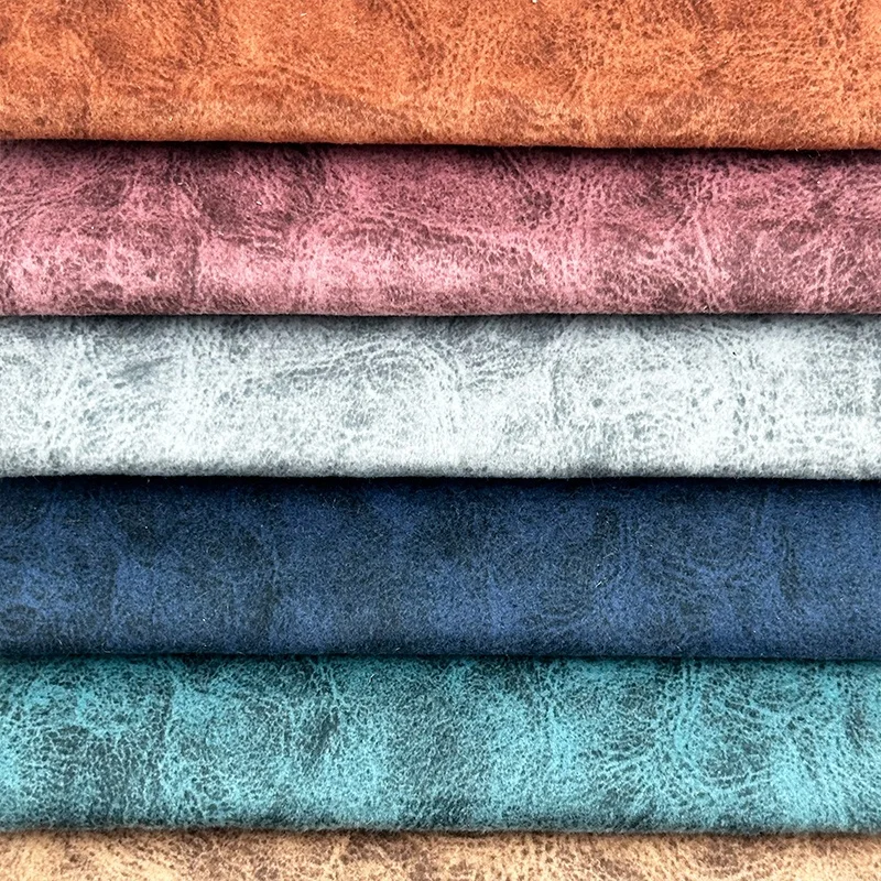 Home furniture textiles sofa fabric wholesale plain printed holland velvet polyester velvet fabric for headboard sofa