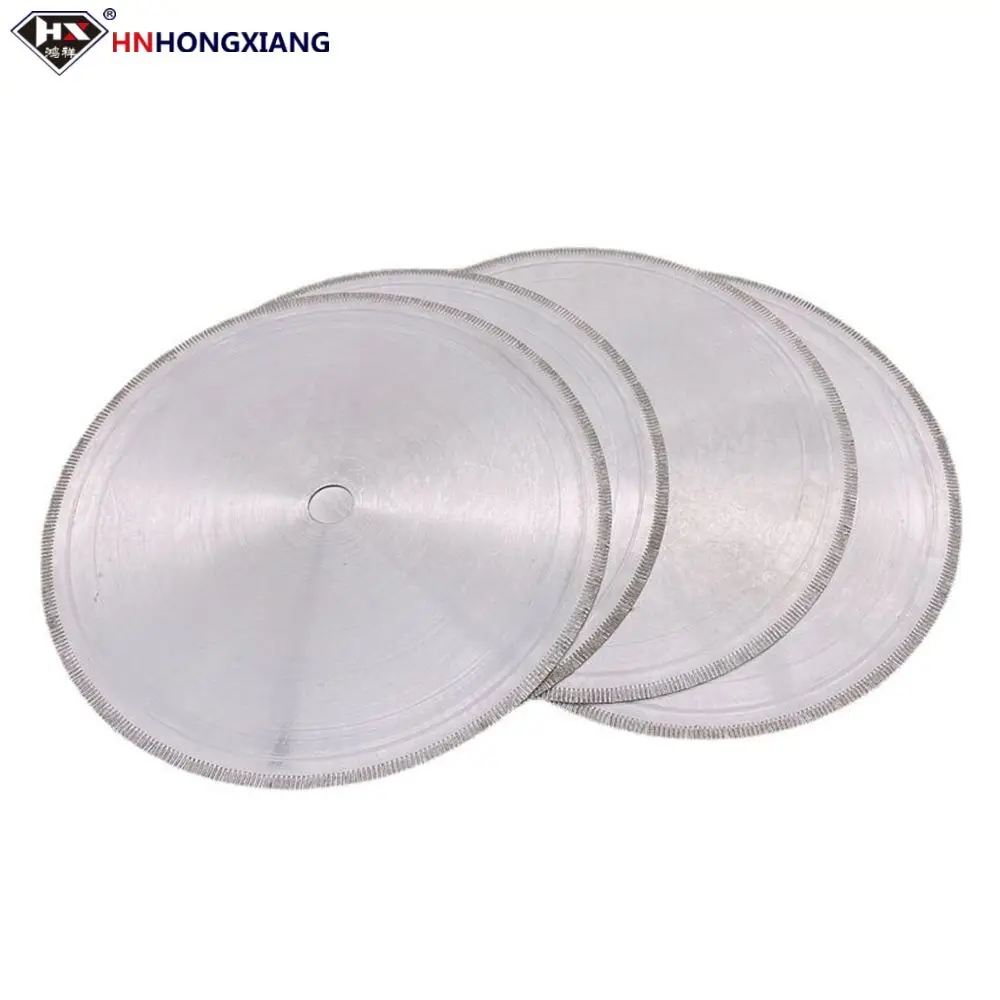 Diamond Circular Diamond Straight Tooth Saw Blade for Cutting Agate Gemstone
