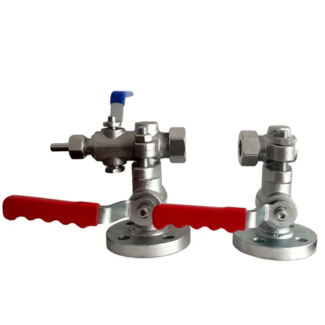 SS304 SS316  Bolier Level gauge valve gauge accessories Stainless steel valve