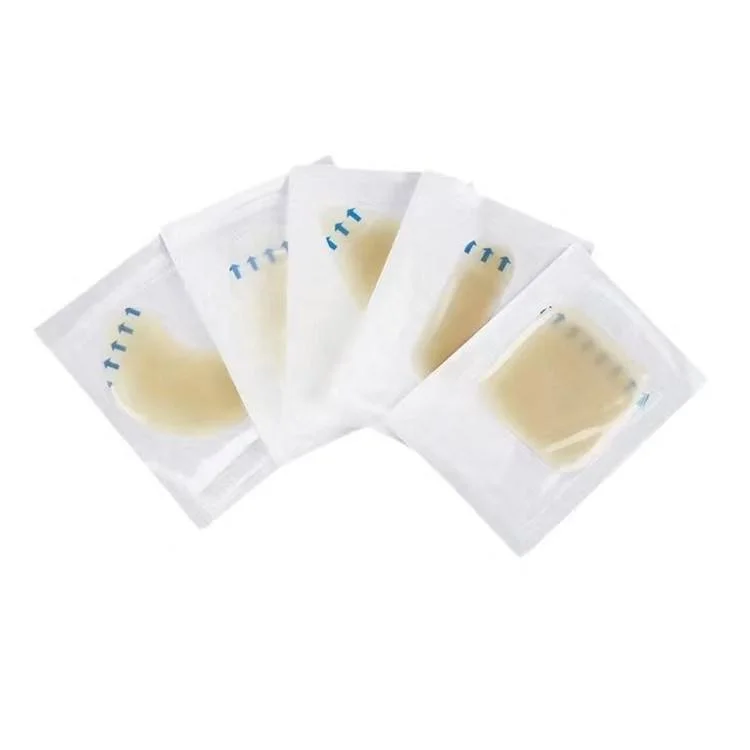 Manufacturer Direct Sales Hydrocolloid Heel Patch Waterproof Heel Blister Plaster Foot Patch Sample Available