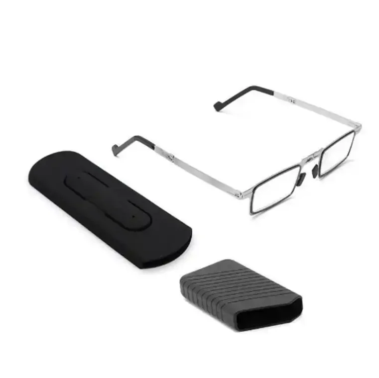 Round Square Metal Foldable Corrective Glasses Magnifying Eye Glasses Thin optics Universal Reading Glasses