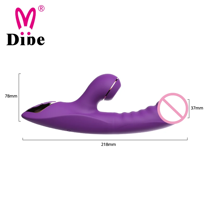 
Dual Powerful Adult Products Sexy Rabbit Vibrator 7 Modes Vibrations Sucking Female Vibes for Partner Game Masturbation tools 