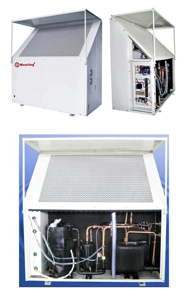 Super Low Noise 40Db Air Source Heat Pump Connect With Floor Heating System, Patented Products Air to Water Heaters