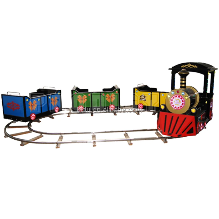 Cheap price kids amusement park family ride mini track train ride for sale