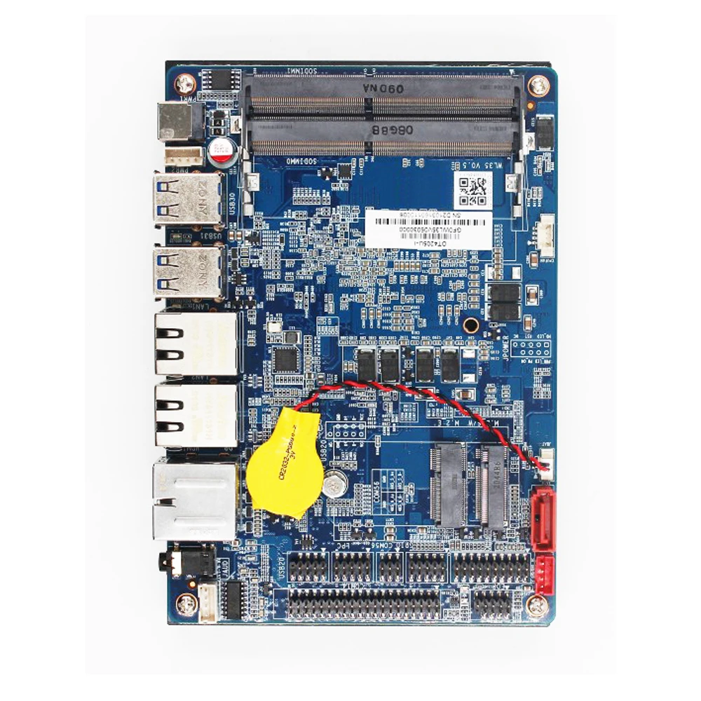 8th Gen core i3-8145U  3.5 inch mainboard with support linux 4K decode for POS machine AIO PC fanless industrial motherboard