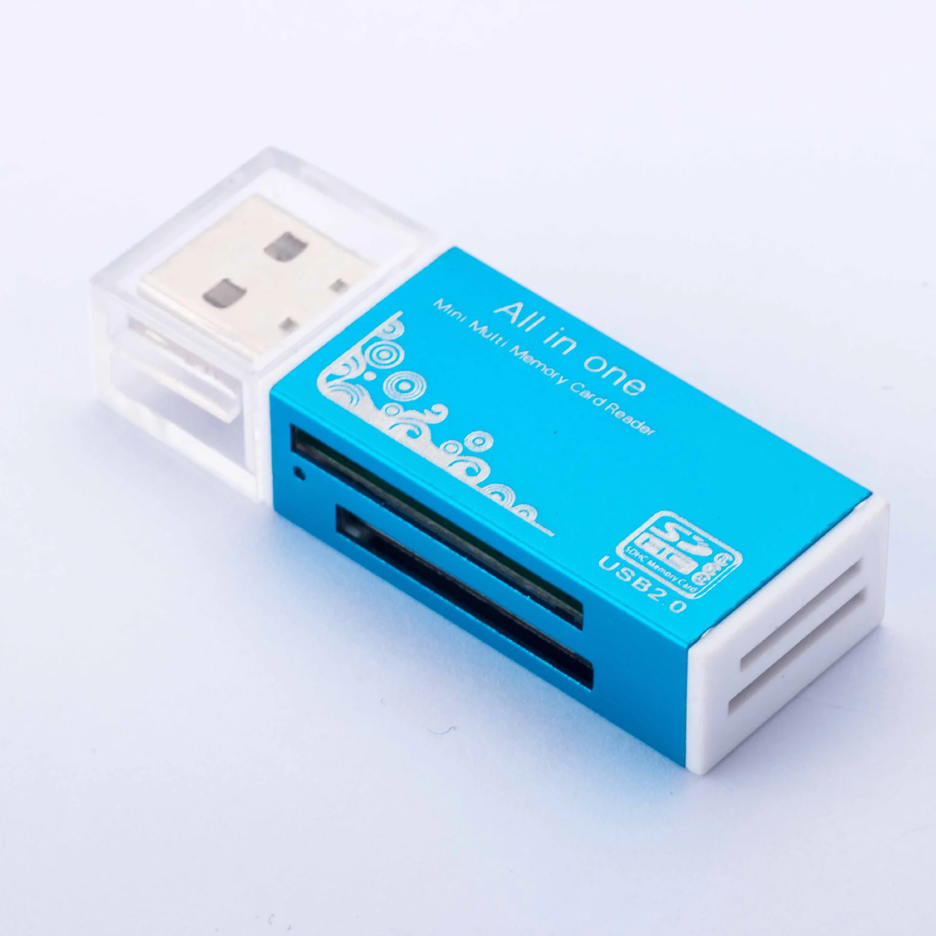 Оптовая продажа USB кардридер из алюминиевого сплава многофункциональный совместимый