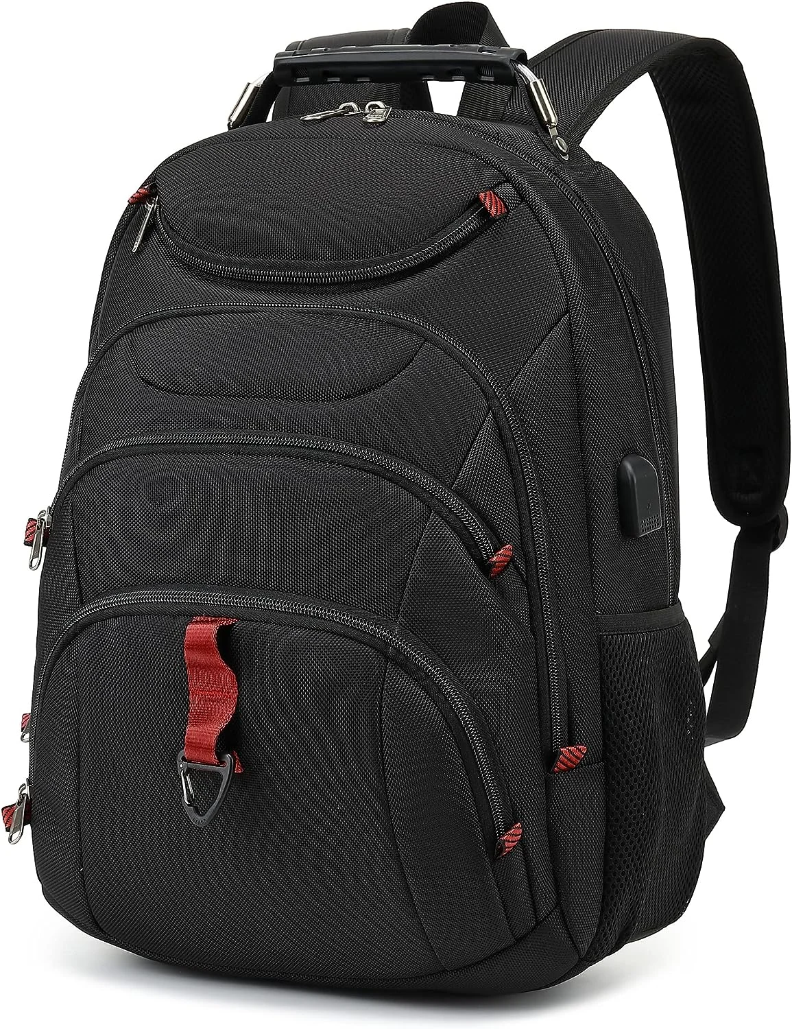 Laptop Backpack for Men - Travel Backpack with USB Charging Port for Daily Commutes and Travel -College Backpack Men