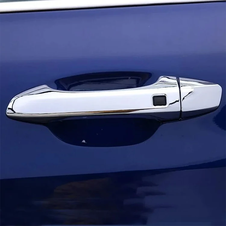 Car Door Handle Cover Bowl Scratch Protector Carbon Fiber Stickers Car Auto Accessories Protection Strip For Kia K3 2019+