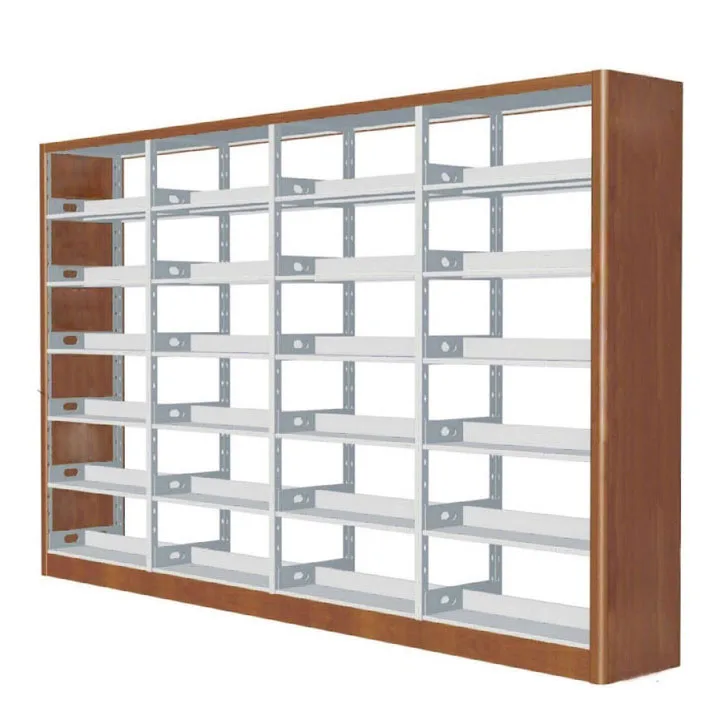 
Library Furniture Modern Metal Industrial Frame Library Book Shelves 