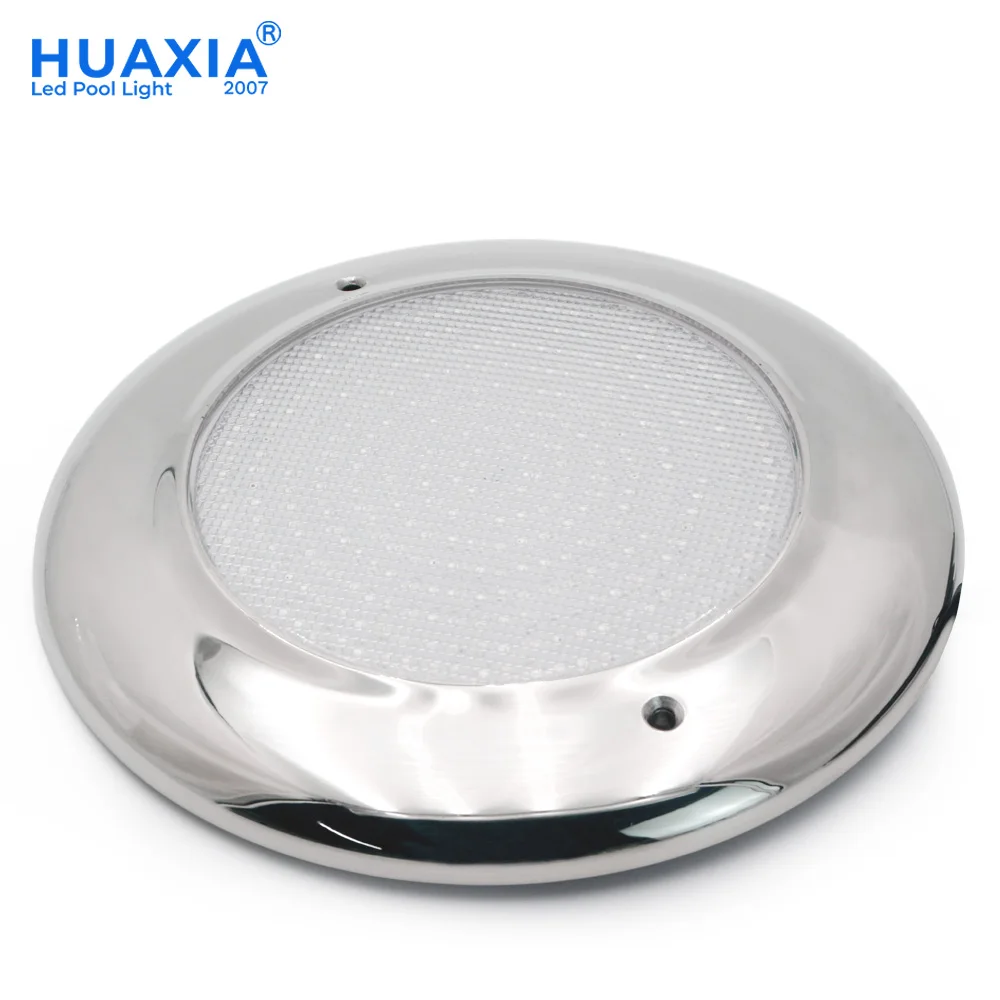 LED Pool Light IP68 Waterproof 316 Stainless Steel Underwater PC Lamp Body for Swimming Pool Lighting