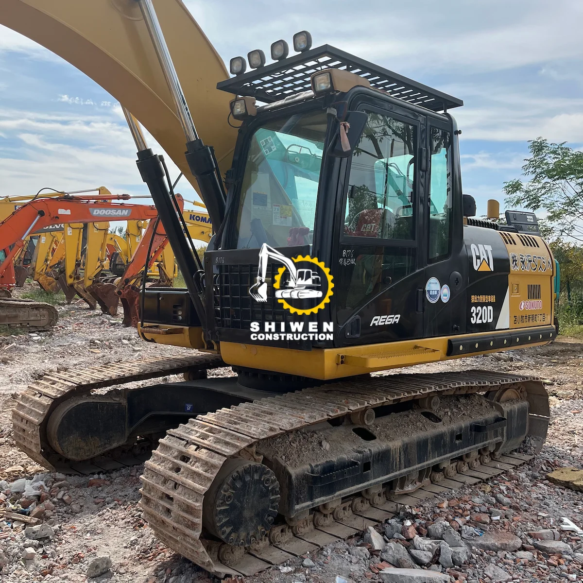 Экскаватор CAT 320D б/у экскаватор escavadeira 320DL 320D2 320C 320BL для землеройных работ сверхмощное