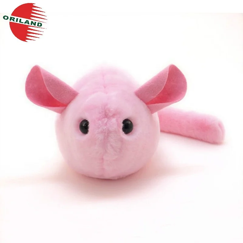 Cute light grey chinchilla plush toy stuffed animal soft toy