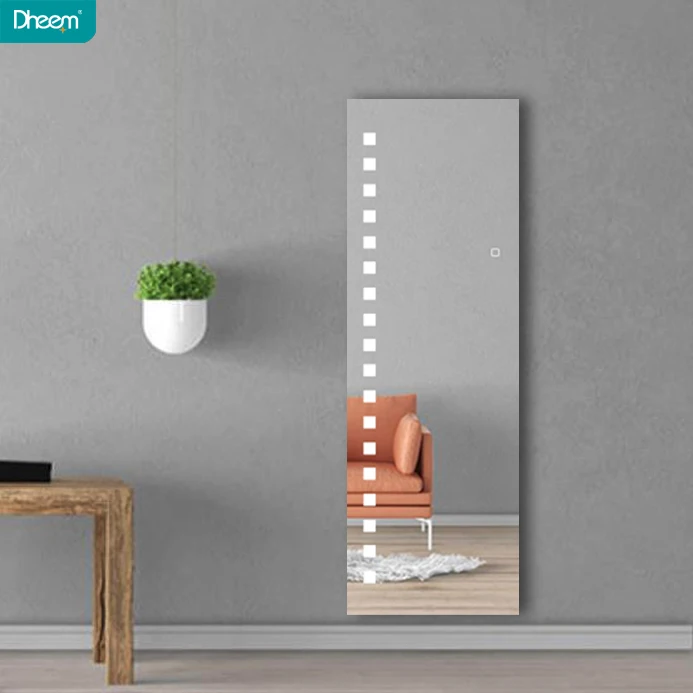 
 Оптовая торговля настенное косметическое зеркало большого размера LED полная длина тела туалетное зеркало с подсветкой  