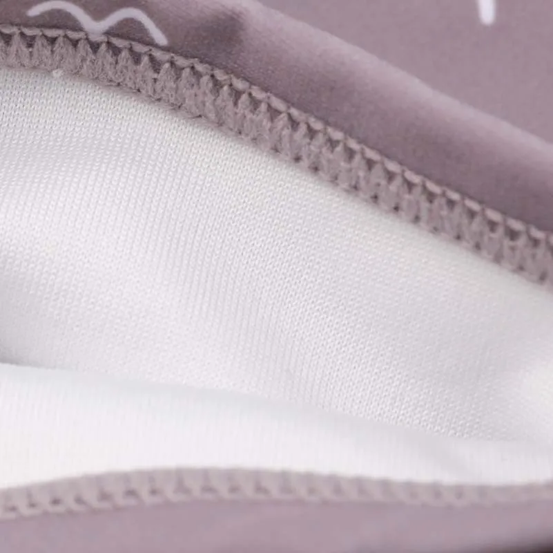 Baby Beach suit young kids 2 piece long sleeve swimwear clothes custom drawstring short rash guard set Baby swimming suit