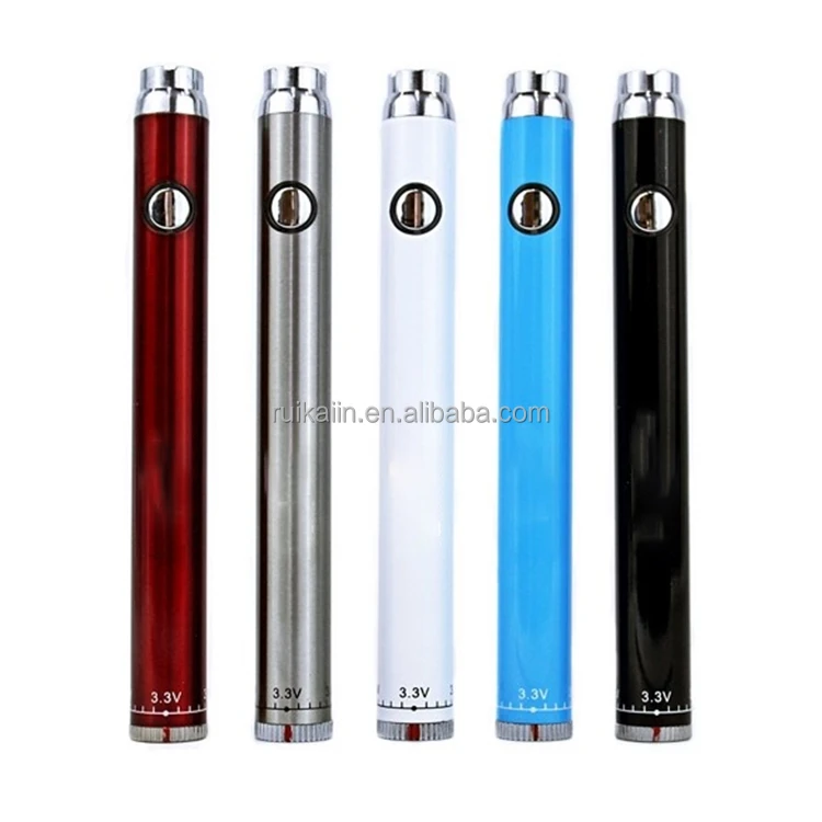 
High quality cookie 510 thread slim twist battery cbd oil vape cartridge adjustable voltage preheating pen vape battery 